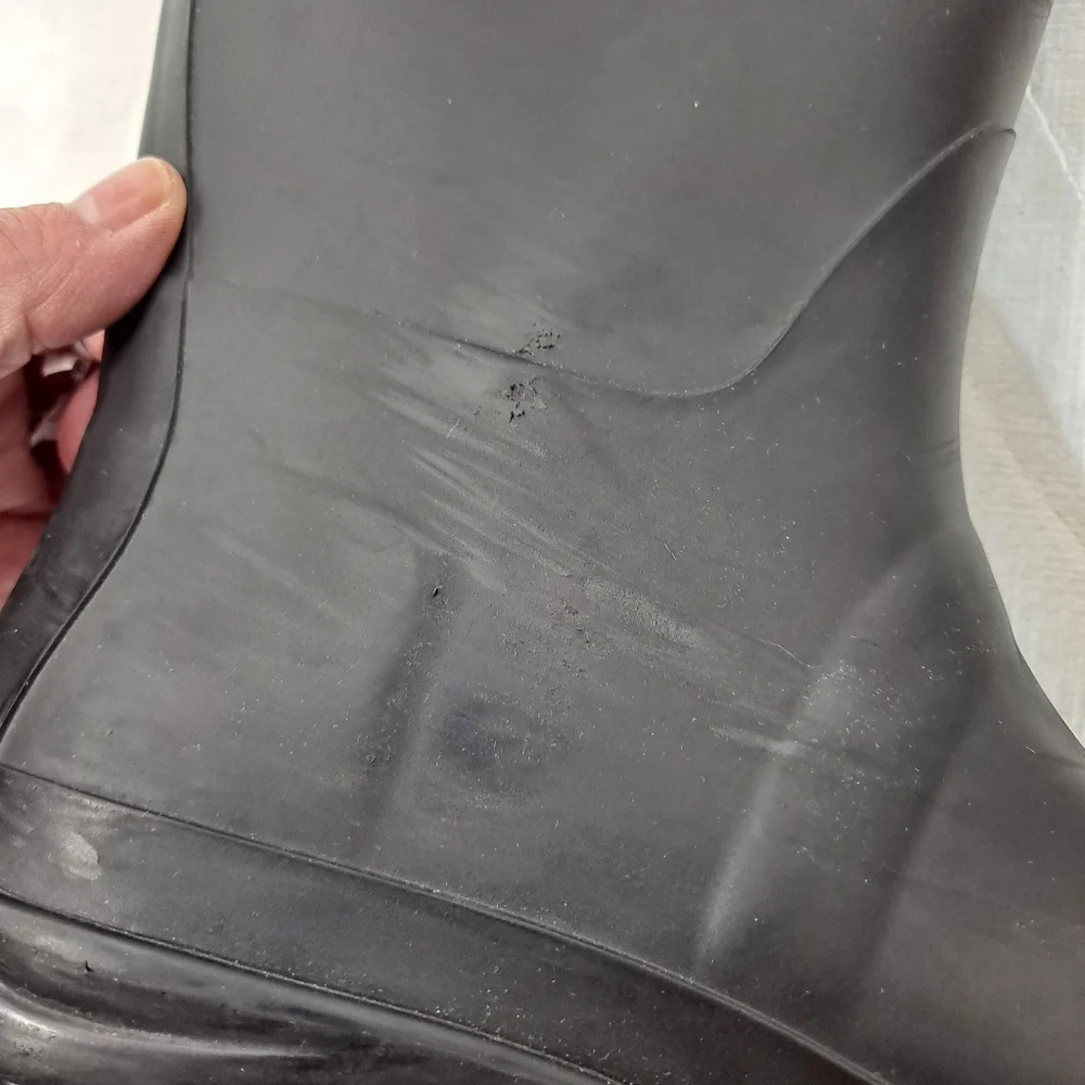 Kamik Black Olivia Tall Rubber Rain Boots